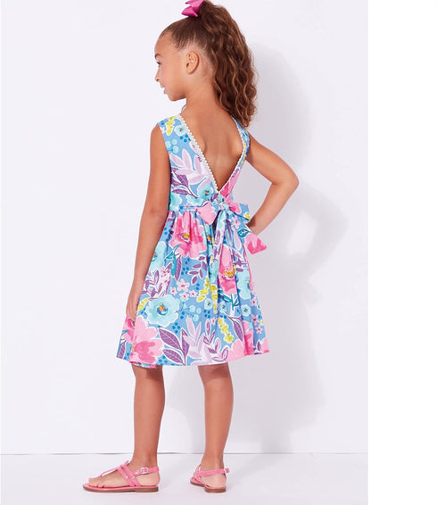 New Look Easy Toddlers' and Children's Dress Sewing Pattern Kit, Code N6726, Sizes 1/2-1-2-3-4-5-6-7-8, Multicolor...