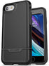 ENCASED Protective Rebel Case for iPhone SE 2022 (3rd Gen) - Black...