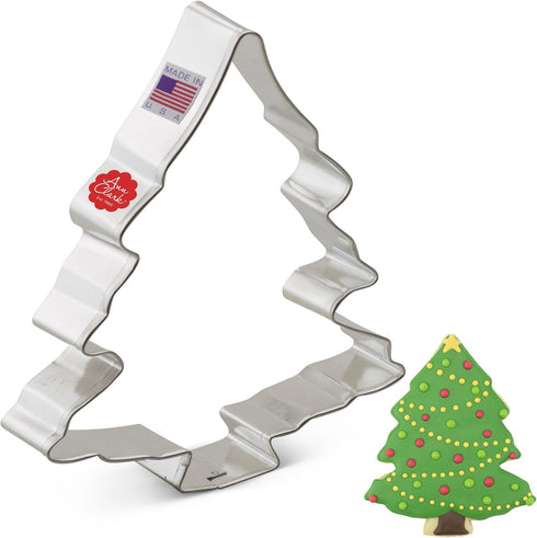 Christmas Tree Cookie Cutter 4", Made in USA by Ann Clark...