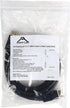 Nippon Labs DP-6-BR2 6 Feet Black DisplayPort Male to Male w/Gold Plated 28 AWG DisplayPort V1.2 High Bit-Rate 2 Cable M-M...