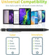 Stylus Pen for Lenovo Tab P11/P12 - Evach High-Precision Fine Tip Pencil with Magnetic Fabric Cap 2 in 1 Sensitive, Ideal for Writing and Drawing,...