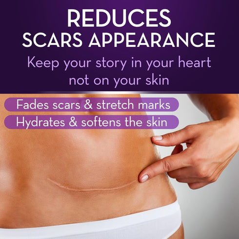 Cicatricure Advanced Scar Gel for Face & Body - Proven Results in 2 Weeks, Scar Treatment for Surgical Scars, Stretch Marks, Scars of Burns and In...