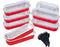 20PCS Rectangle Mini Loaf Pans With Lids,Mini Cake Pans with Lids,Disposable Ramekins Baking Cups Muffin Tins Cupcake Cups For Wedding Birthday Pa...