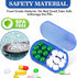 2PCS Pill Case for Purse Small 4PCS Pill Organizer Portable Travel Daily Pill Containers AM & PM Mini Pill Box Vitamin, Fish Oil, Supplement Holde...