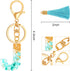 Alphabet Initial Letter Keychain for Women gift To Little Girls Tassel Butterfly Pendant Key Ring for Backpack...