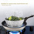 Vegetable Steamer Basket, Stainless Steel Folding Steamer, Insert for Veggie Fish Seafood Cooking, Expandable to Fit Various Size Pot(5.1" to 9")...