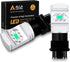 Alla Lighting 3800lm T25 3156 3157 Ice Blue LED Bulbs Xtreme Super Bright 3457 3056 4114 3157 LED Bulb ETI 56-SMD 8000K LED 3157 Bulb for Cars Tru...