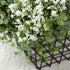 Artificial Flowers Eucalyptus Leaf Babys Breath Gypsophila Bouquets Wedding Party Home Decor,Pack of 1(White)...
