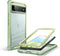 i-Blason Ares Series Designed for Google Pixel 6 Case (2021), Dual Layer Rugged Clear Bumper Case Without Built-in Screen Protector (MintGreen)...