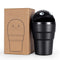 trasgo for Car Cup Holder Trash Can Small Mini Trash Can Car Office Household Trash Can (Black)...