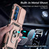 LeYi for Samsung Galaxy A25 5G Case, A25 5G Phone Case with Slide Camera Cover + Tempered Glass Screen Protector, Military-Grade Case with Rotatab...