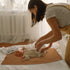 3 Pcs Leather Portable Changing Pad Wipeable Travel Changing Pad Foldable Changing Mat for Baby and Small Toddler...