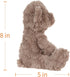 Apricot Lamb Toys Plush Gray Teddy Bear Stuffed Animal Soft Cuddly Perfect for Child (Gray Bear,8 Inches)...