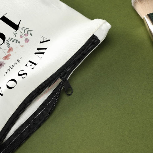 75th Birthday Gifts for Women, Awesome 1949 Makeup Bag, 75th Birthday Decorations for Her, Funny Turning 75 Year Old Gifts for Grandma Mom Wife Au...