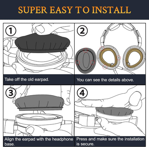 SOULWIT Professional Replacement Earpads Cushions for Lightspeed Zulu, Zulu2, Zulu3, Zulu PFX, Sierra Aviation Headset, Ear Pads with Softer Prote...