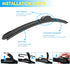 CJPPPZIW® Windshield Wipers-26 Inch+17 Inch Replacement for 2002 2003 2004 2005 2006 2019 2020 2021 2022 2023 Nissan Altima Wiper Blades for My Ca...