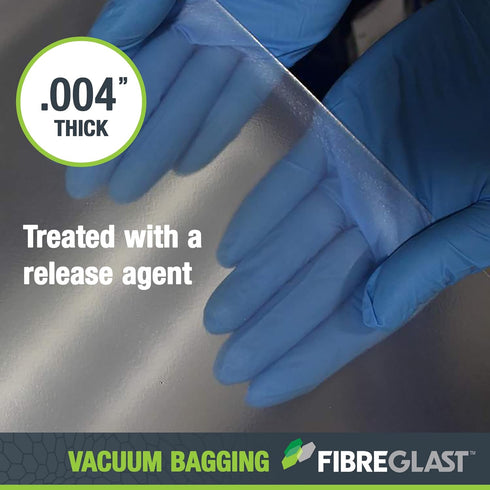 Fibre Glast Vac Bag Film, 1 Yard, Affordable – Elite Lab Vacuum Bagging Supplies, Degassing Chambers & Vac Purge Kits – Seal & Stabilize Carbon, F...