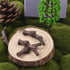 HUIANER Artificial Stump Branches 8pcs Mini Fairy Garden Branches Figurines Ornaments Miniature for Train Landscape Railway Sand Table...