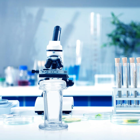 iplusmile Glass Staining Jar, Fits up to 5 Slides, 4.13" Tall, Scientific Laboratory Staining Jar 5- Slide Glass Staining Jar with Cover Lab Micro...