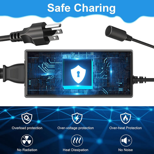 Power Supply Cigarette Lighter Socket AC to DC Adapter 100V-240V to 24V 3A Car Power Charger Converter (24V 3A)......