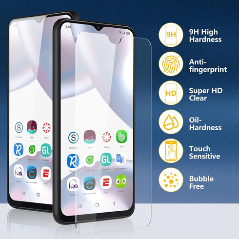 BESINPO 2 Pack Screen Protector for Gabb Phone 3 Pro,9H Tempered Glass Film Full Coverage Ultra HD Anti-Fingerprint Bubble Free for Gabb 3 Pro Scr...