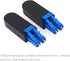 KELUSHI LC/UPC SM MM OM3 OM4 Fiber Optic Adapter Loopback Adapter Connector (1pcs) (Type: LC/UPC SM-9/125)...
