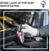SINGARO Inline Spark Plug Tester, Plug-in Engine Ignition Tester, Car Exterior Accessories, Automobile, Lawn Mower,Engine Verification-Armature Di...