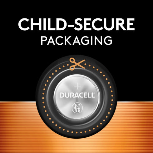Duracell CR2025 3V Lithium Battery, Child Safety Features, 2 Count Pack, Lithium Coin Battery for Key Fob, Car Remote, Glucose Monitor, CR Lithium...