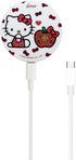 Sonix x Sanrio Charger for MagSafe iPhone 14, iPhone 13, iPhone 12 Series | Fast Wireless Charger x 6.5ft Cable (USB-C) | Hello Kitty Apples...