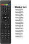 Replacement Remote Control for MAG254 MAG250 255/256 / 257/260 / 275/349 / 350/351 / 352 MAG322W1 MAG 322 OTT TV Box IPTV Set-Top Box...