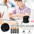 Eagle Electric Pencil Sharpener, Battery or USB Operated, Dual Holes, Dual Blades, fit for Pencils of Size 6-8mm and 9-12mm (Black)...