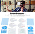4Pcs VR Glasses HD Lens Protective Film for Oculus Quest 2, Scratch Proof, Sweat Proof, Dust Proof, Virtual Reality Glasses Accessories Lens Film ...