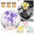 EZAUTOWRAP Flower Green Auto Car Shift Knob Round Ball Weighted Manual Gear Stick Shifter Adapter JDM Universal...