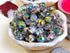 Set of Czech Glass Fire Polished Beads in Crystal Vitrail Color for Making Jewelry and Crafts - Different Sizes 3 mm, 4 mm, 6 mm, 8 mm. Total 275 ...