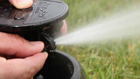 Rain Bird AG-5 All Gallonage Pop-Up Impact Sprinkler, Adjustable 20° - 360° Pattern, 24' - 45' Spray Distance...