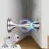 Magnetic Door Stopper Door Catch - 2 Pack Stainless Steel Heavy Duty Door Holder Stops for Bottom Top of Door - Wall Floor Mounting No Drill 3M Ad...