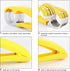FireKylin Banana Slicer,ABS + Stainless Steel Fruit and Vegetable Salad Peeler Cutter Kitchen Tools For Banana, Strawberry,Grape?2 pcs?...