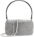 Bling Shiny Crossbody Bag Silver Rhinestone Purse Evening Handbag Wedding Prom Party Sparkling Clutches for Woman...