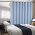 Curtain Rod, 48" - 84" Black Curtain Rods for Windows, 1" Diameter Decorative Adjustable Curtain Rod with Brackets for Room Divider, Bedroom, Livi...