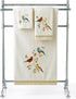 Avanti Linens - Fingertip Towel, Soft & Absorbent, Nature Isnpired Bathroom Decor (Gilded Birds Collection)...