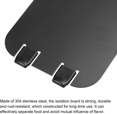 PATIKIL Air Fryer Basket Cooking Divider Separate Board 7.1x3.3 Inch Food Isolation for Grill Air Fryer...