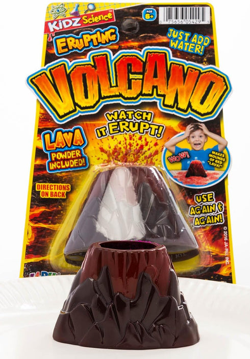 Small Erupting Volcano Science Kit (6 Volcano Toy) Science Experiments for Kids 6-8. Preschool Educational Lab Learning STEM Toys & Homeschool Sup...