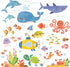 DECOWALL DS4-8009 Sea Adventure Kids Wall Stickers Wall Decals Peel and Stick Removable Wall Stickers for Kids Nursery Bedroom Living Room (Small)...