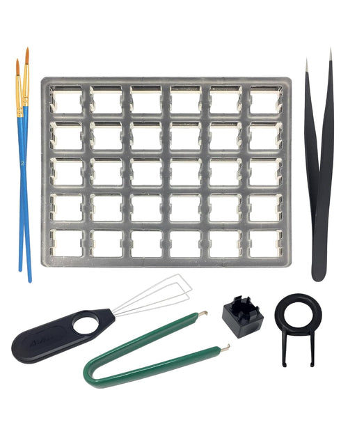 Swiss Industries Mechanical Keyboard Switch Lube Kit, Lube Station for Keyboard Switches, Includes Switch Lube Station, Keycap Puller, Switch Pull...