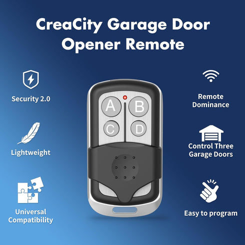 2 for Chamberlain LiftMaster Craftsman Garage Door Opener Remote Keychain 893LM 893Max 971LM Universal...
