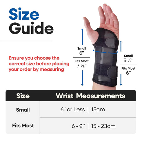 Carpal Tunnel Wrist Brace Night Support | Arm Brace Wrist Guard | Wrist Splint & Hand Brace | Carpal Tunnel Syndrome & Wrist Tendonitis Pain Relie...