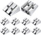 10 Pcs Pencil Sharpener, Handheld Metal Pencil Sharpener with Double Holes, Mini Kids Pencil Sharpening, Sharpen Pencils for Adults and Kids Schoo...