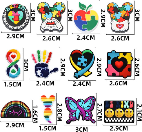 24 PCS Silicone Focal Beads for Pens Characters Silicone Beads for Keychain Making Silicone Beads Bulk for Jewelry Making Bracelet Necklace Handma...