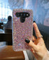 Case for LG Stylo 6 Case Glitter, Pink Glitter Sparkly Shiny Bling Sparkle Cute Cover, Anti-Scratch Soft TPU Slim Fit Shockproof Protective Phone ...