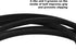 Dryer Drum Belt Exact Fit for WE12M29 137292700 AP4565702, 134163500, 134503900, 148271, 1615170, 5303283287, PS3408299 Compatible with GE Frigidaire Kenmore and more
